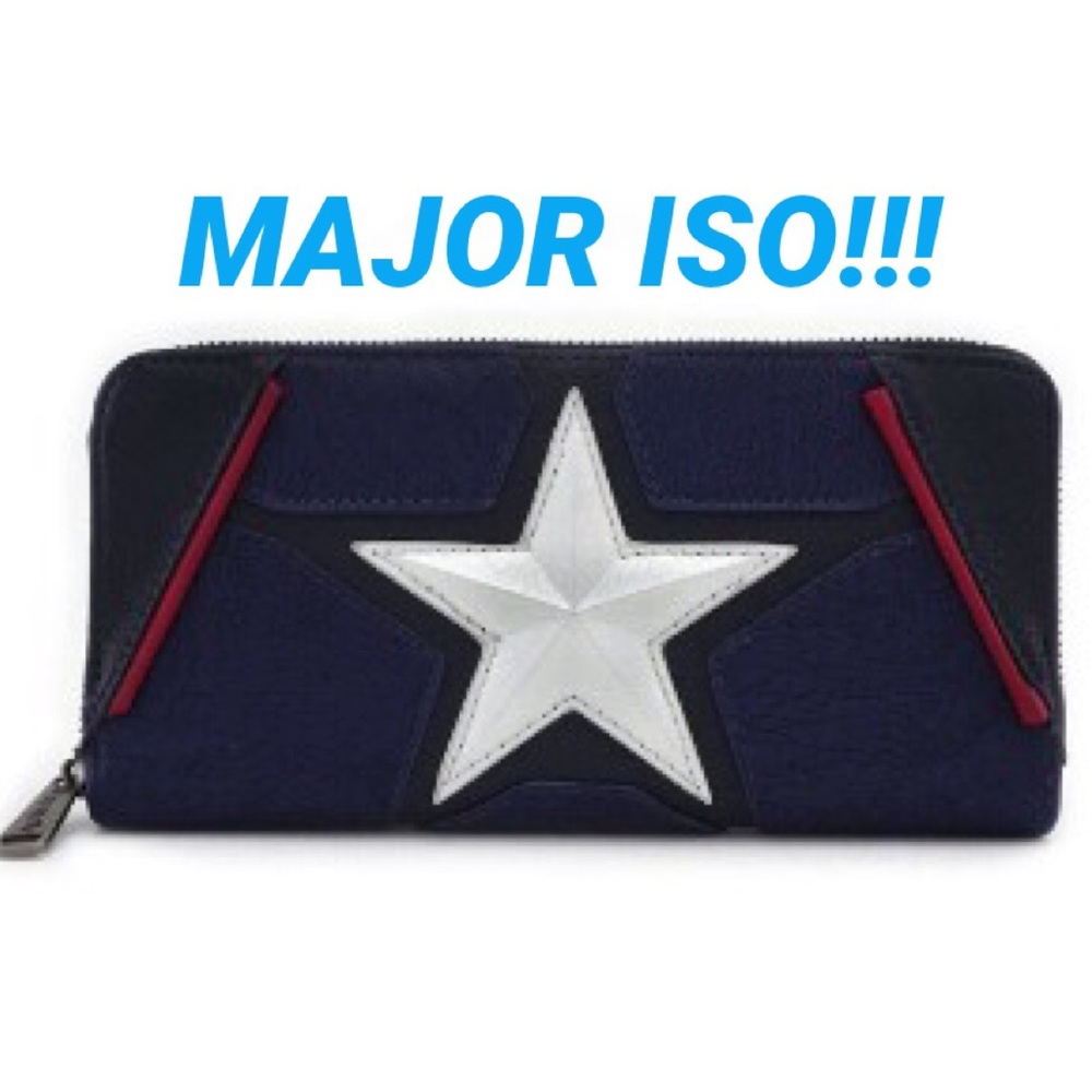 ISO! Captain America Loungefly Wallet